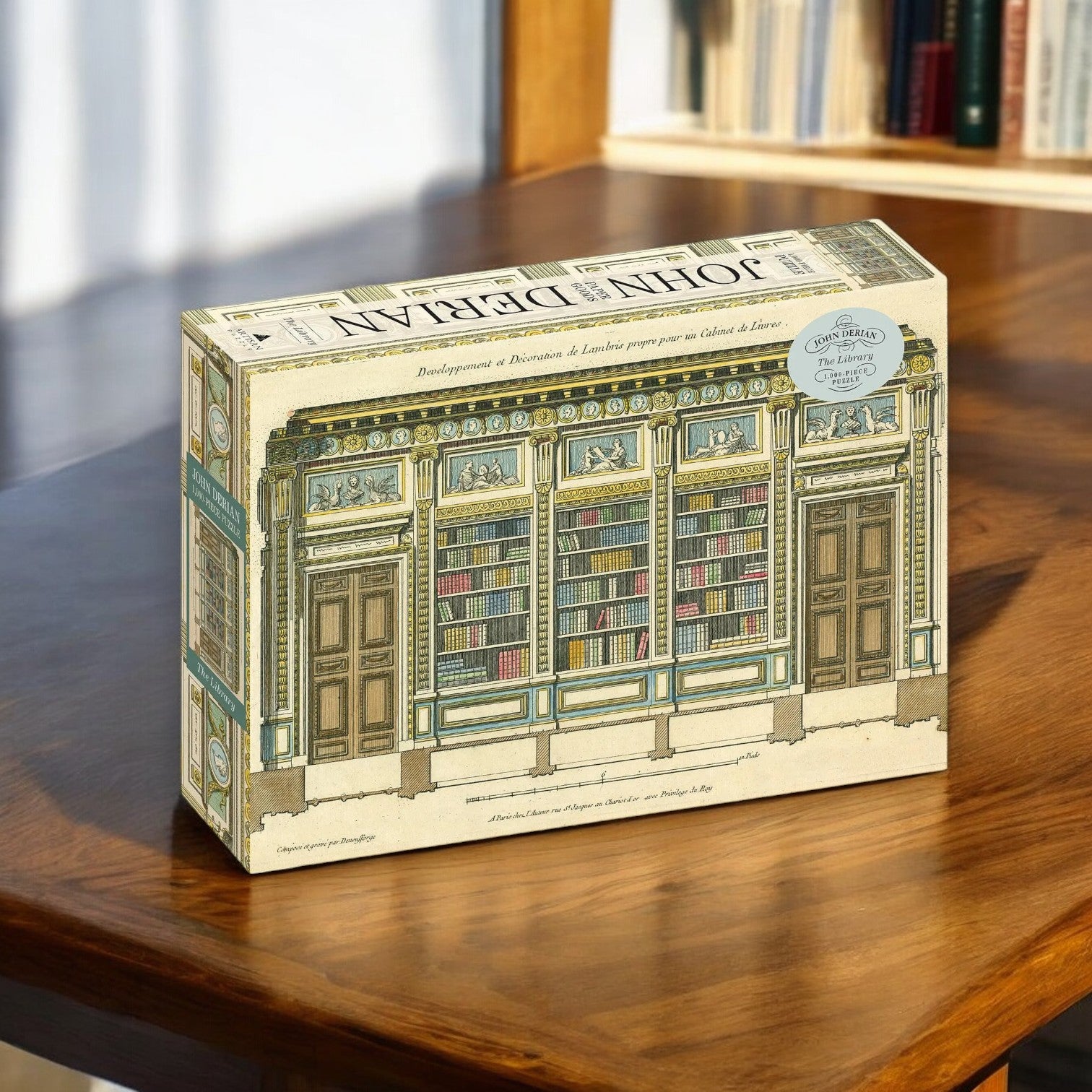 The Library - 1,000-Piece Puzzle – Mellow Monkey