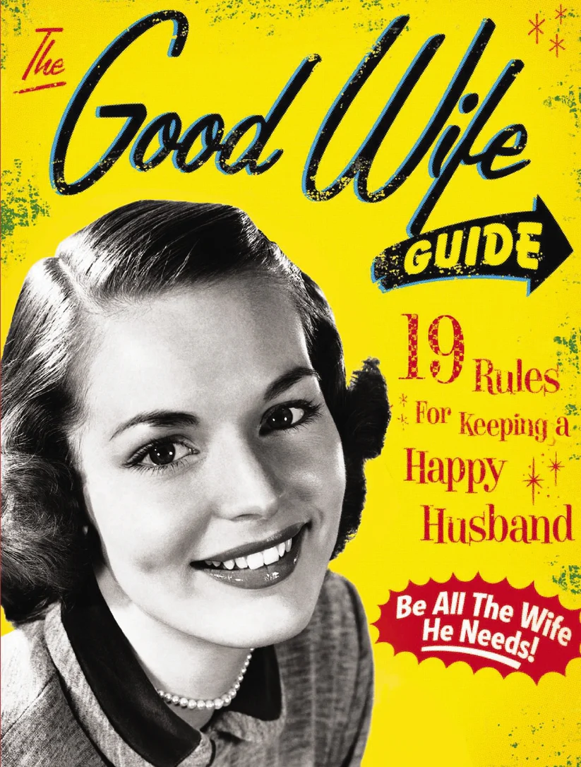 The Good Wife Guide: 19 Rules For Keeping A Happy Husband - Hardcover Book - Mellow Monkey