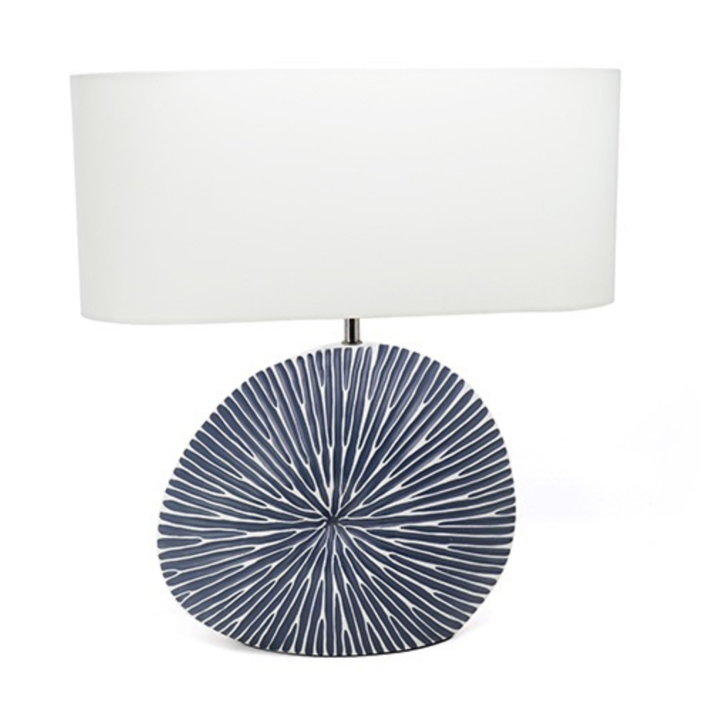 Blue and White Diva Lamp - SIZE??? - Mellow Monkey