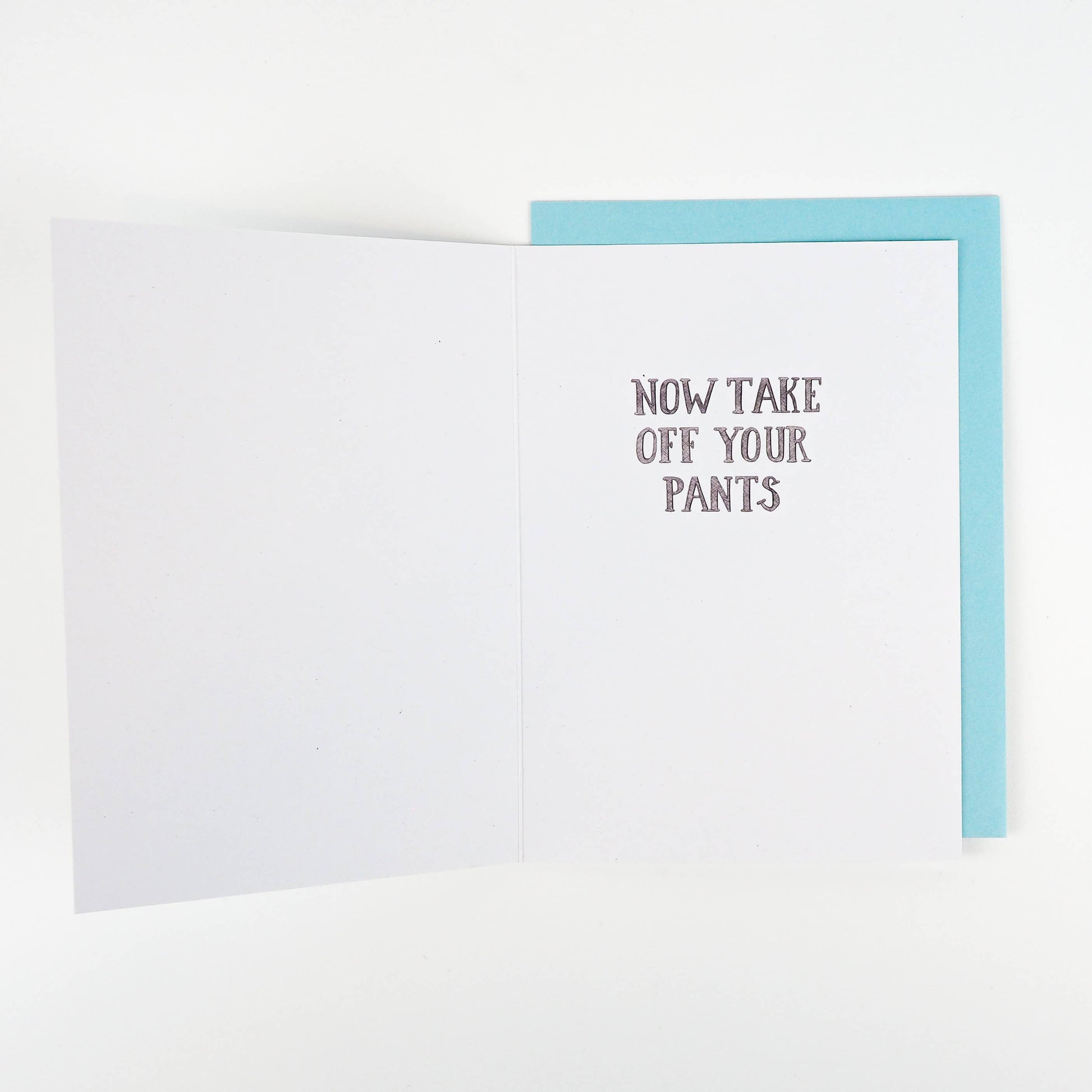 Happy Birthday Take Off Your Pants Card - Mellow Monkey