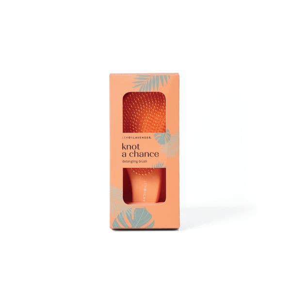 Lemon Lavender Knot a Chance Detangling Brush - Mellow Monkey