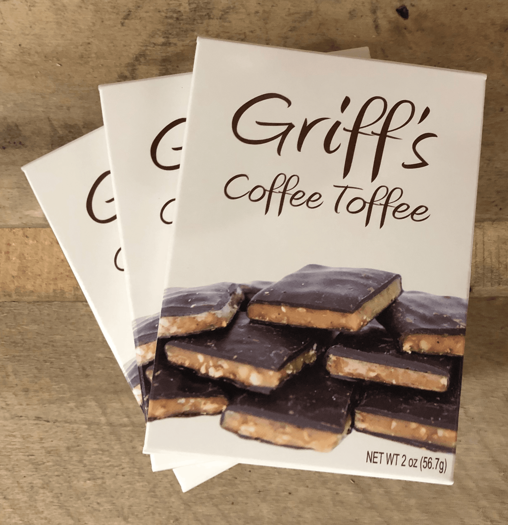 Griff's Toffee - 2oz Griff's Coffee Toffee - Mellow Monkey