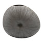 Mini Diva Round - Handcrafted Porcelain Vase - Gray - 7 x 3.5 x 6 in - Mellow Monkey