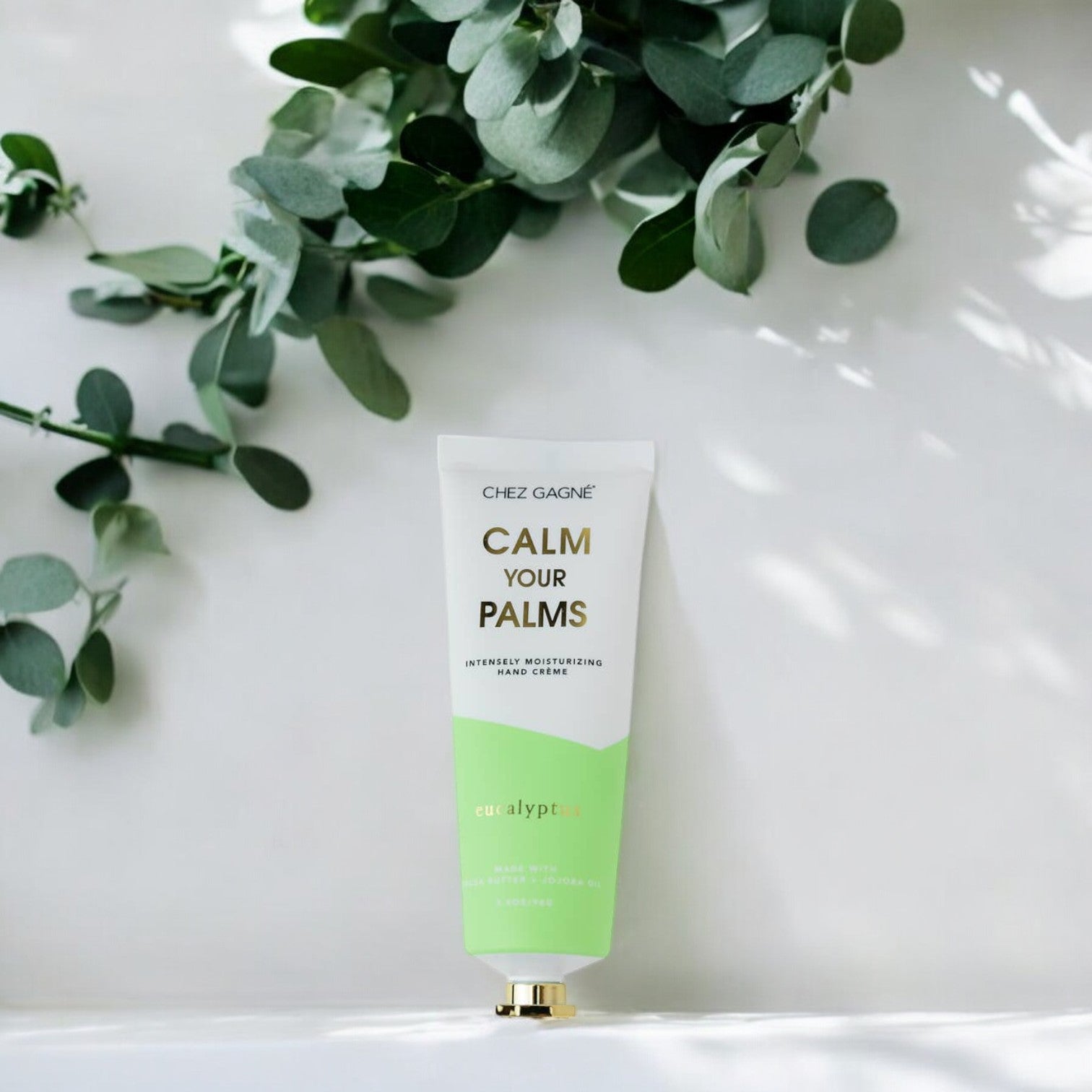 Calm Your Palms - Hand Crème - Eucalyptus - 5oz - Mellow Monkey