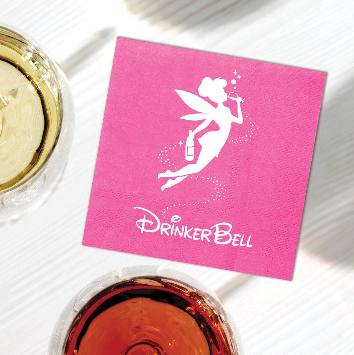 Drinker Bell - Cocktail Napkins - 25-ct - Mellow Monkey
