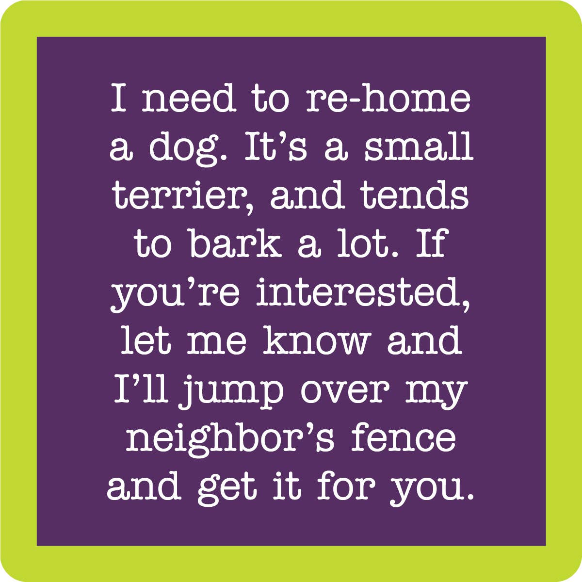 Marriage Tips - Coaster - 4-in - Mellow Monkey