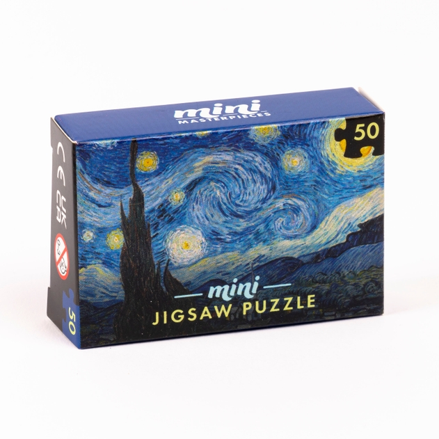 The Starry Night - Mini Masterpieces Jigsaw Puzzle - Mellow Monkey