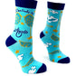 I Believe In Angels - Women's Crew Socks - Mellow Monkey