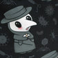 Plague Doctor Tote Bag - Zippered Pocket - Washable - Mellow Monkey