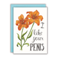 I Like Your Penis Card - Mellow Monkey