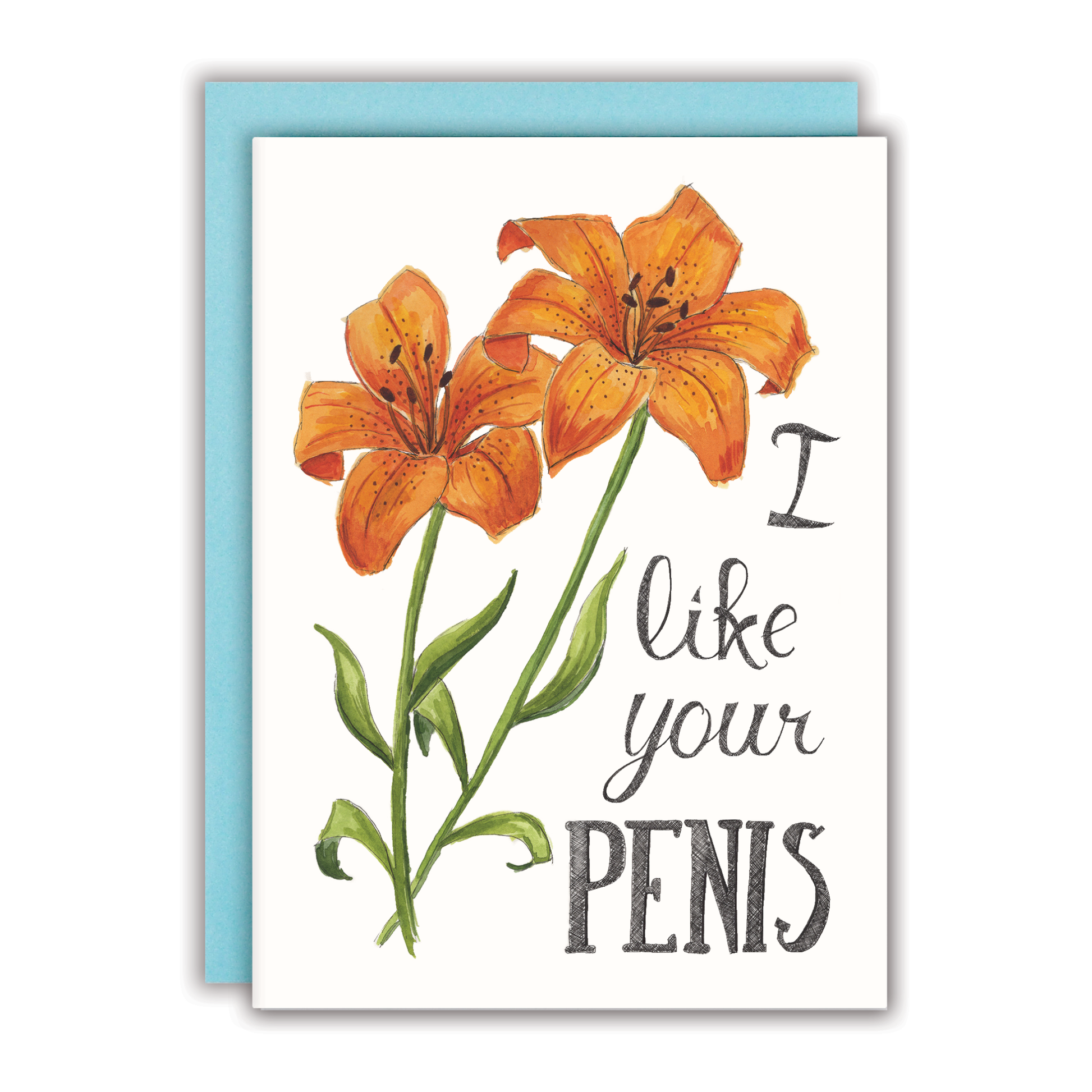 I Like Your Penis Card - Mellow Monkey