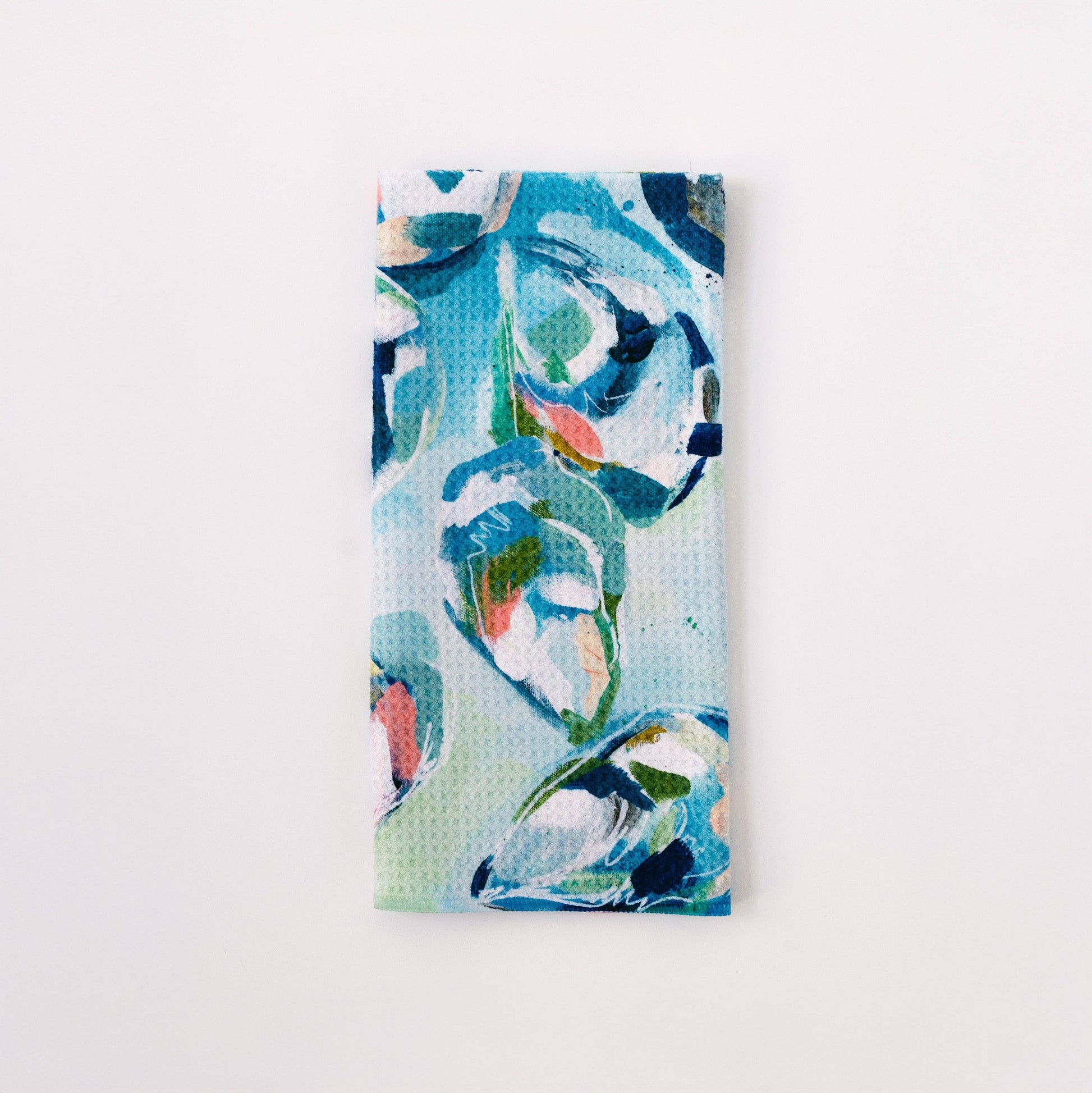 Gulf Cluster Microfiber Tea Towel - Kim Hovell Art - Mellow Monkey