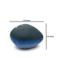 Mini Pebble - Handcrafted Porcelain Bud Vase - Navy and Blue Ombre - 3.4 x 2.6 x 2.4 in - Mellow Monkey