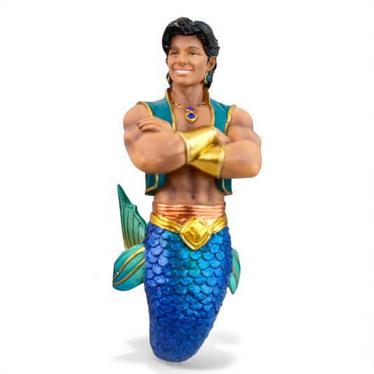 December Diamonds Prince Aladdin Collectible Merman Ornament 55-55511