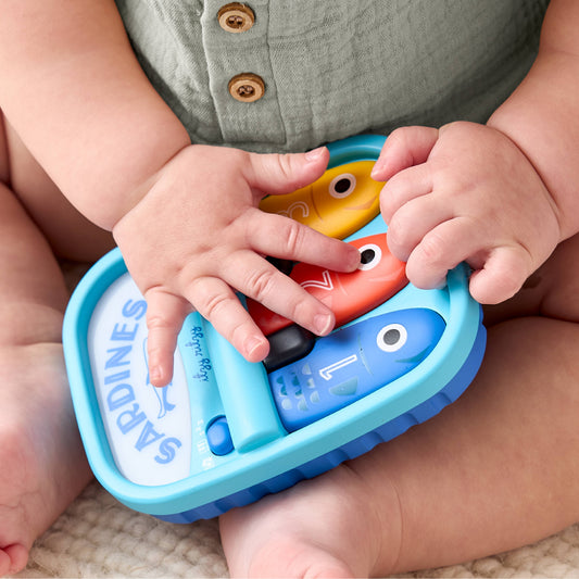 Bitzy Tunes™ Sardines - Light-up Interactive Piano Toy - Mellow Monkey