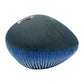 Mini Pebble - Handcrafted Porcelain Bud Vase - Navy and Blue Ombre - 3.4 x 2.6 x 2.4 in - Mellow Monkey