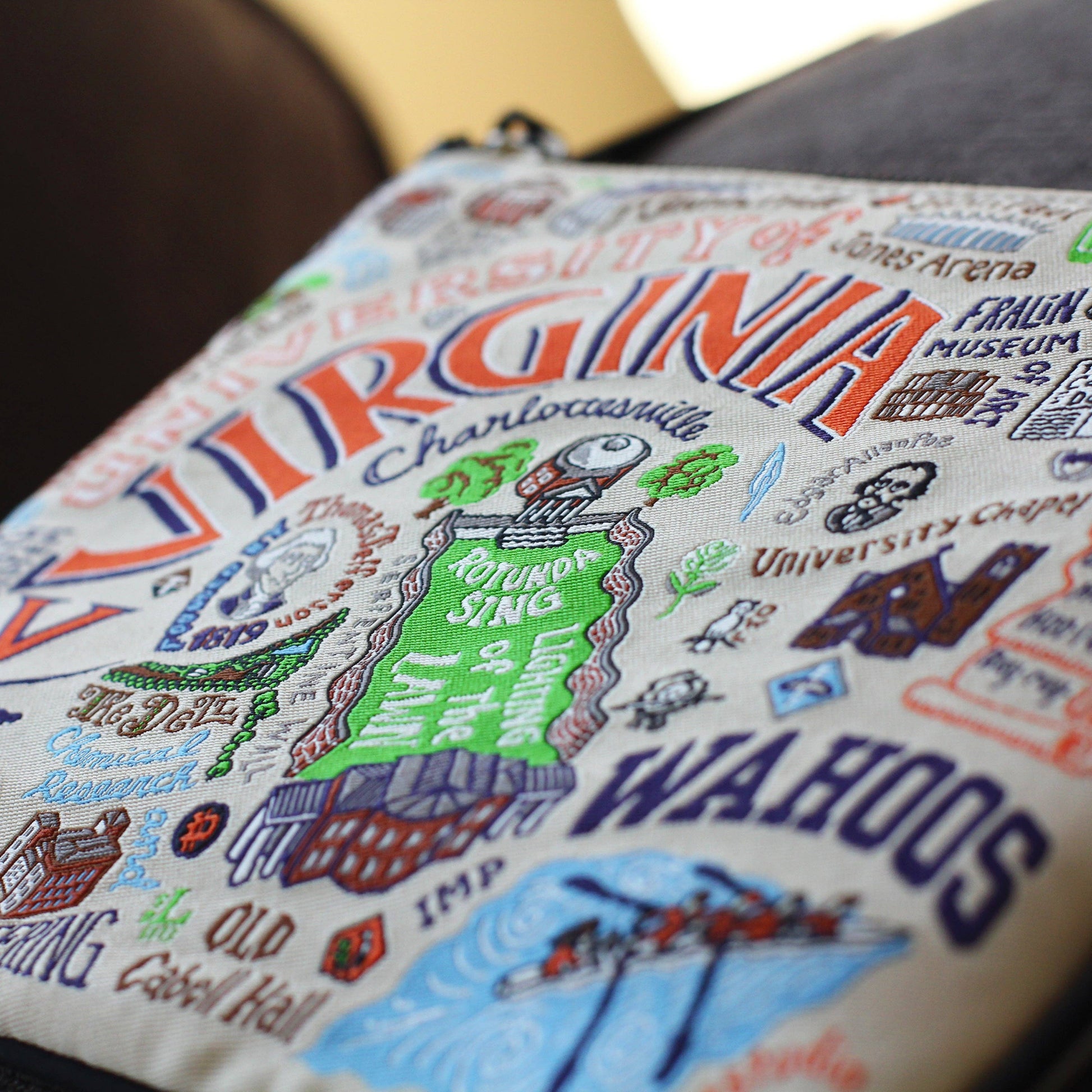 University of Virginia Collegiate Zip Pouch - Mellow Monkey