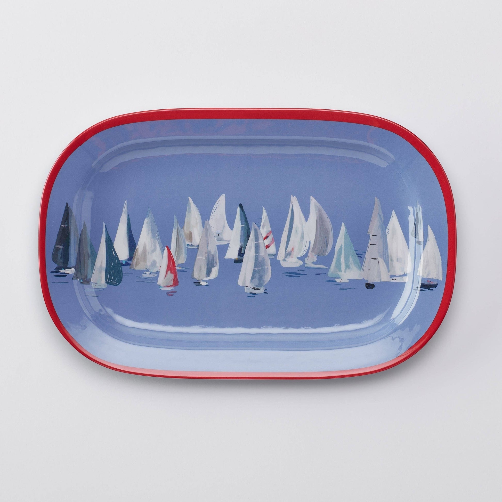 Melamine Platter - Race Day: Default Title - Mellow Monkey