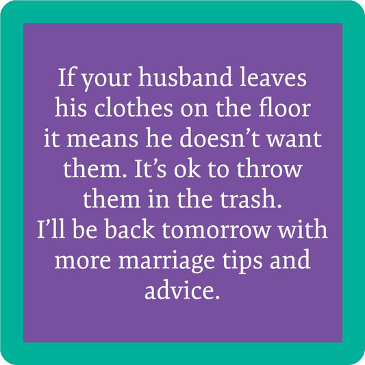 Cigarette - Coaster - 4-in - Mellow Monkey