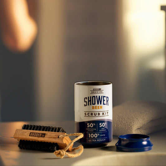 Brodeo Drive - Shower Beer Scrub Kit - Mellow Monkey