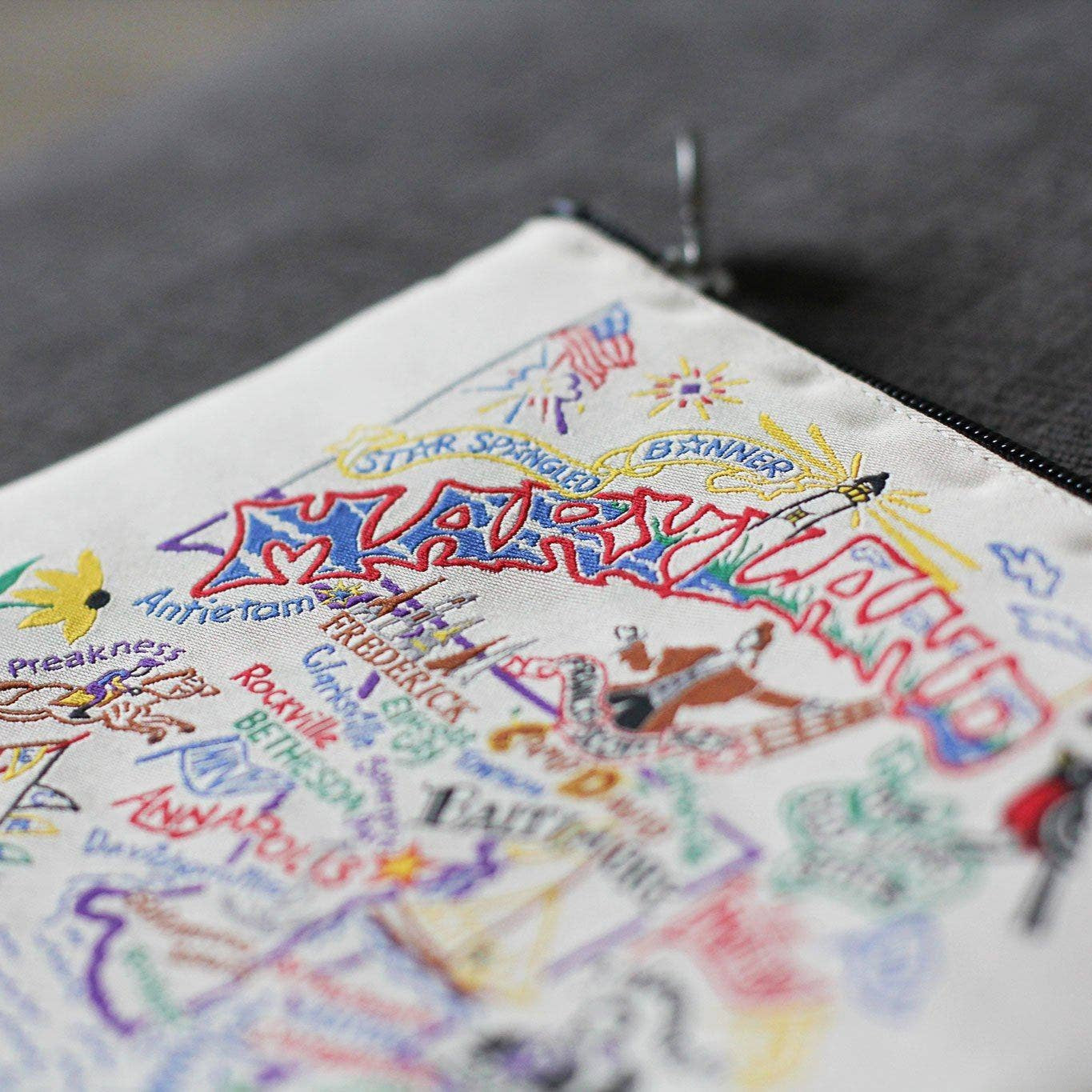 Maryland Zip Pouch - Mellow Monkey