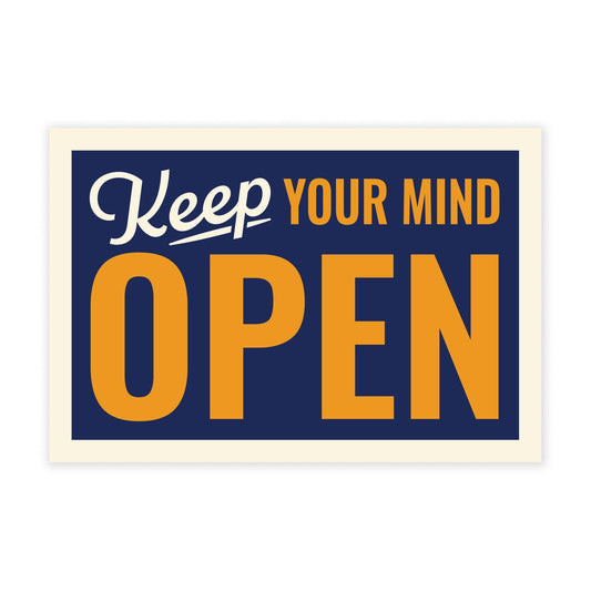 Open Mind - Mini Sticker #6 - Mellow Monkey