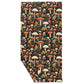 Black Mushrooms - Recycled - Waffle Dish Towel - Mellow Monkey