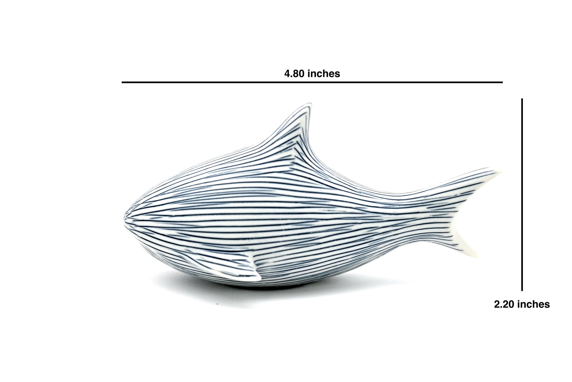 Mini Shark Porcelain Ceramic Sculpture - Mellow Monkey