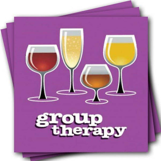 Group Therapy - Cocktail Napkins - 25-ct - Mellow Monkey