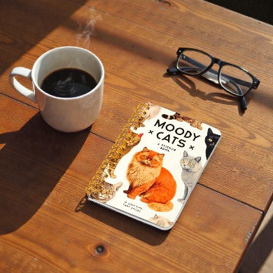 Moody Cats Sticker Book