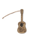 I Wanna Love You (Bob Marley) - Engraved Gray Wooden Guitar Ornament - Mellow Monkey