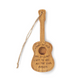 I May Be Old... - Engraved Wooden Guitar Ornament - Mellow Monkey