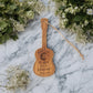 Don't Be a Lady, Be a Legend (Stevie Nicks) - Engraved Wooden Guitar Ornament - Mellow Monkey