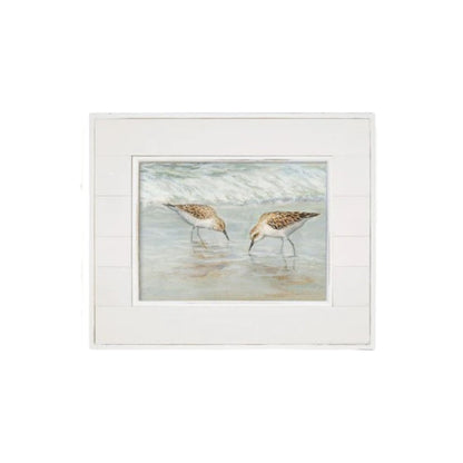 Sandpipers - Framed Wall Decor - 24-in - Mellow Monkey