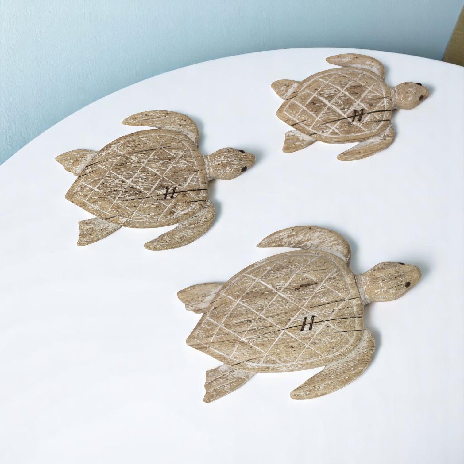 Carved Wood Turtle - Mellow Monkey