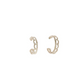 Rachael Hoop Earrings - Sterling Silver - Mellow Monkey