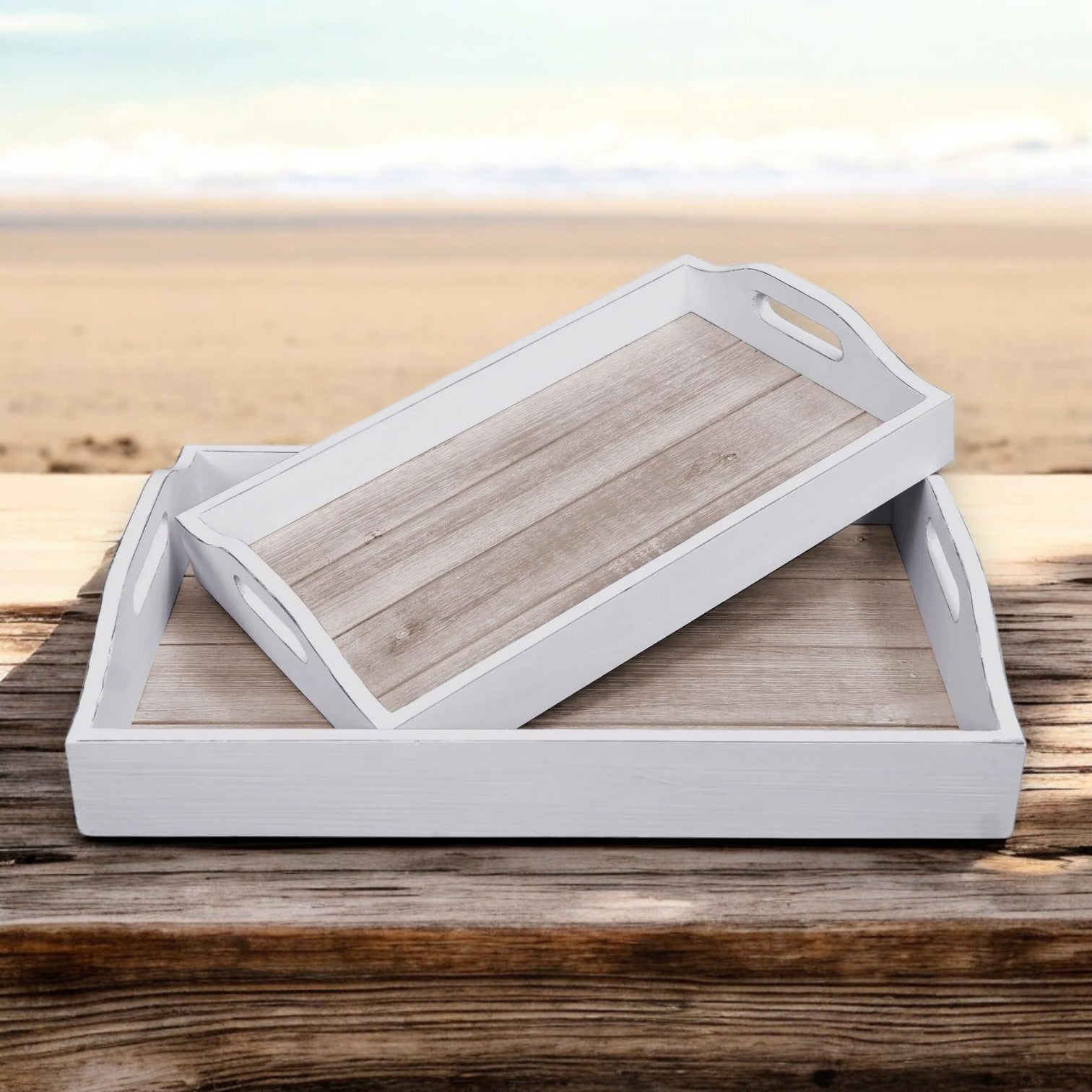 Natural Wood Tray - Mellow Monkey