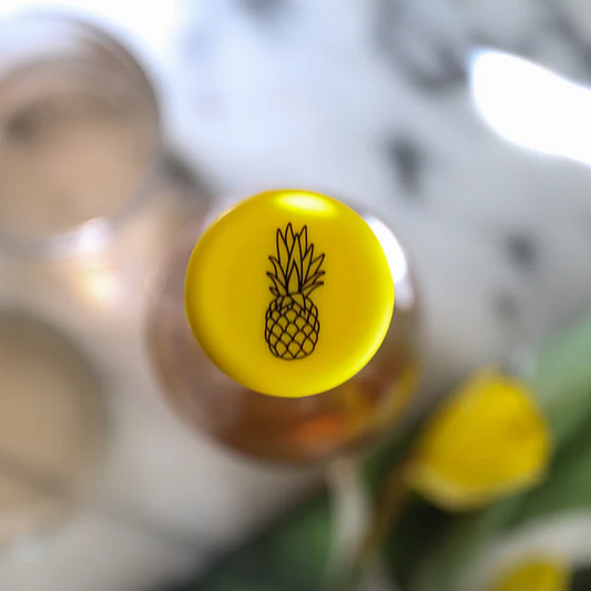 Pineapple - Capabunga Wine Bottle Top Seal - Mellow Monkey