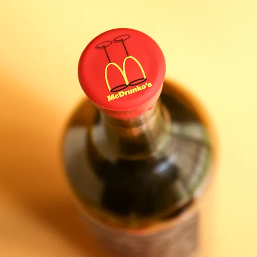 McDrunko's - Capabunga Wine Bottle Top Seal - Mellow Monkey