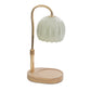 Milk Glass Candle Warmer Lamp