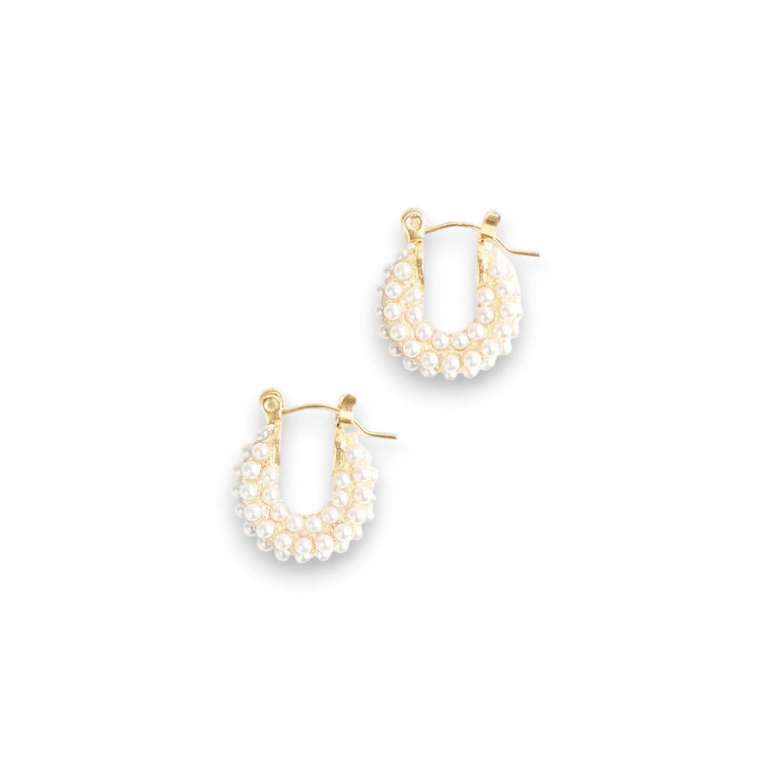 Audrey Hoops Pearl - 14K Gold Plated - Marrin Costello - Mellow Monkey