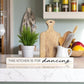 This Kitchen is For Dancing - Skinny Wooden Sign - 16-in - Mellow Monkey