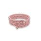 Sachi Chromatic Hues Coil Bracelet - Blush - Mellow Monkey