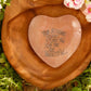 Your Attention Please - Heart Decoupage Plate - 6-in x 6-in - Mellow Monkey