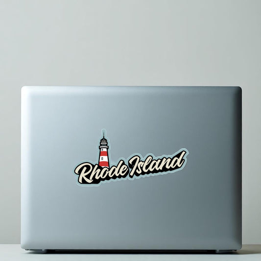 Rhode Island Lighthouse - Bubble Decal - Mellow Monkey