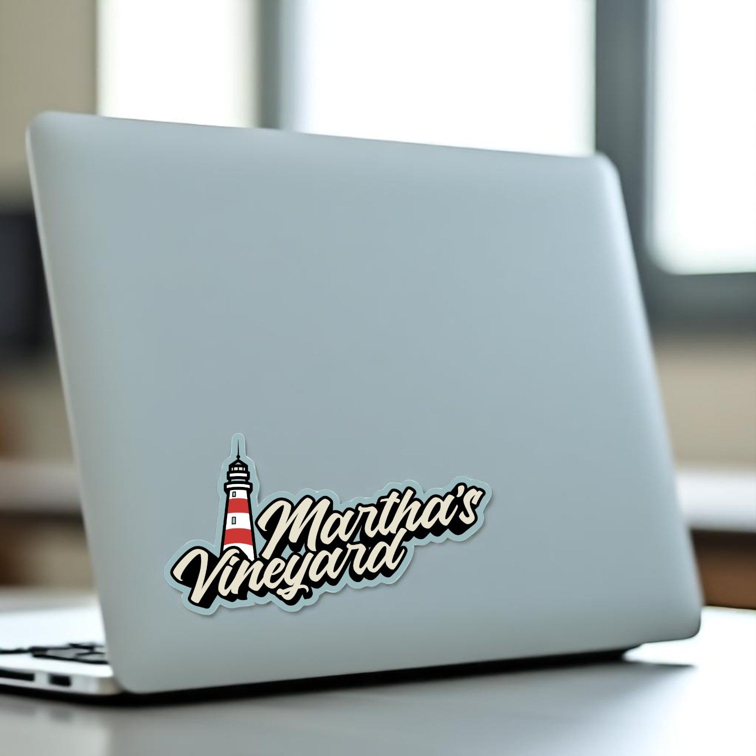 Martha's Vineyard Lighthouse - Bubble Decal - Mellow Monkey