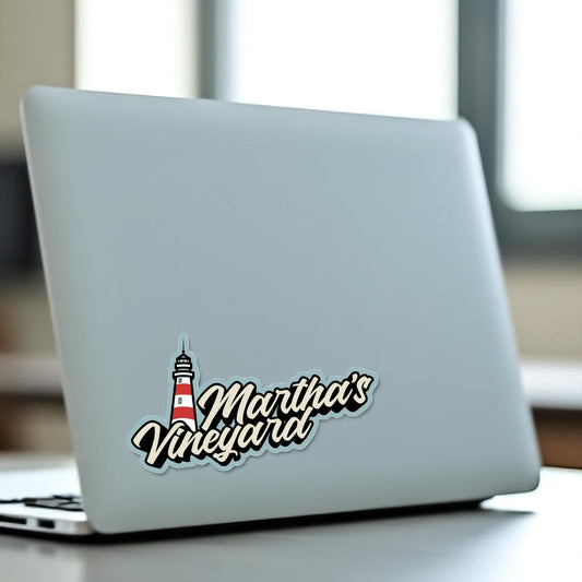 Martha's Vineyard Lighthouse - Bubble Decal - Mellow Monkey