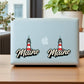 Maine Lighthouse Set - Bubble Decal - Mellow Monkey