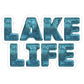 Lake Life - Bubble Decal - Mellow Monkey