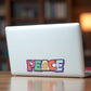 Peace - Bubble Decal - Mellow Monkey
